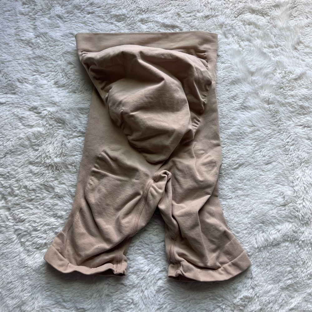 SKIMS Maternity Sculpting Short Mid Thigh Nude Beige S/M SH-MTS-0109 High Waist
